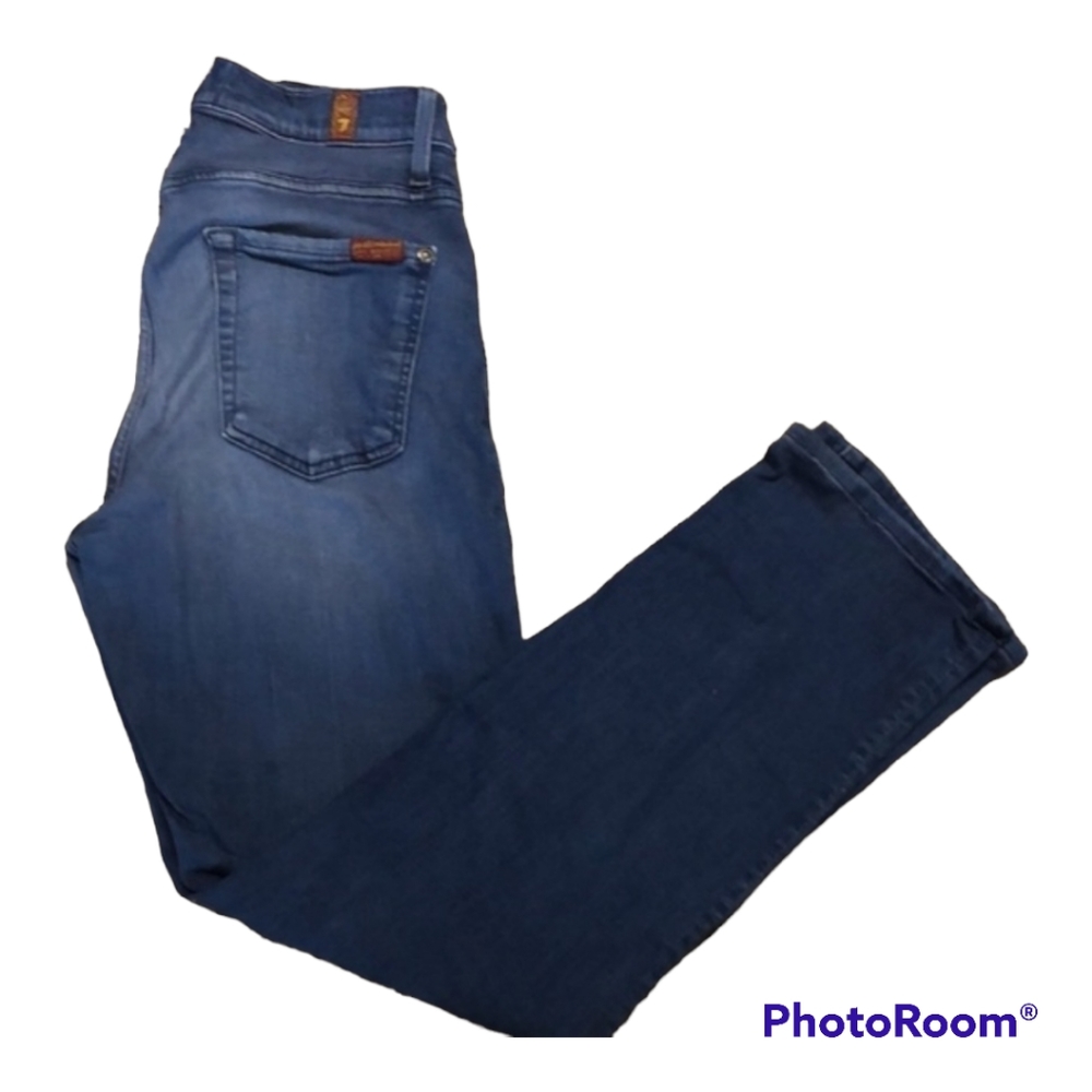 7 For All Mankind Luxe Sport Slimmy Jeans (sz 28)